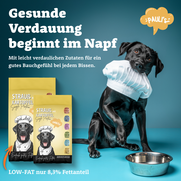Strauß und Süßkartoffel | Singleprotein | Low-Fat