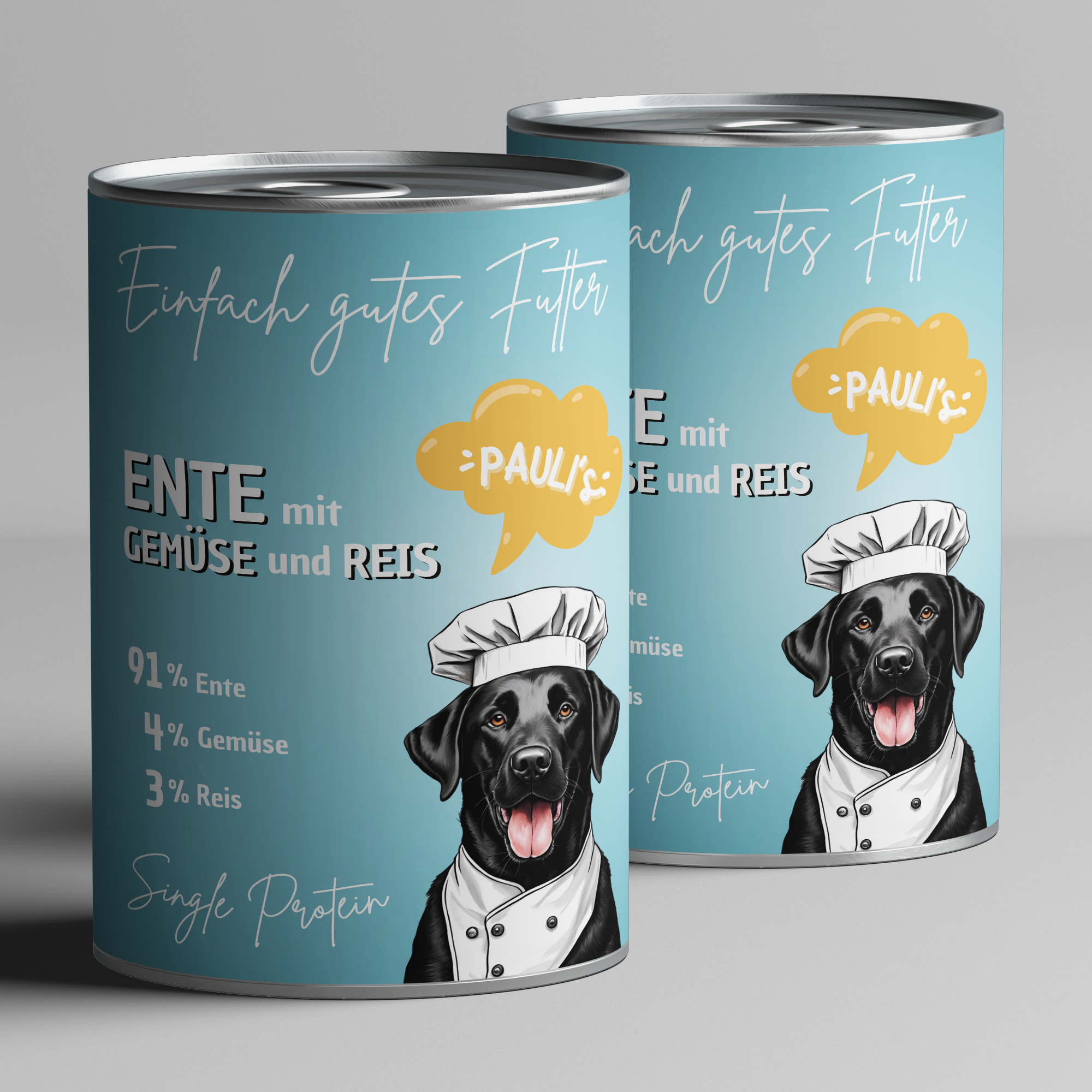 Ente mit Gemüse und Reis | Singleprotein – PAULI's Ente mit Gemüse und Reis | Singleprotein – PAULI's