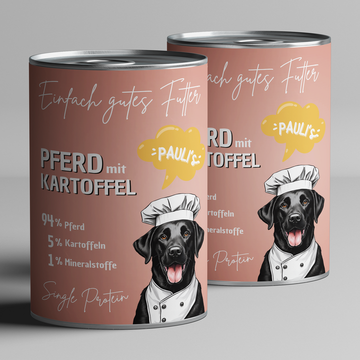 Pferd mit Kartoffel | Singleprotein