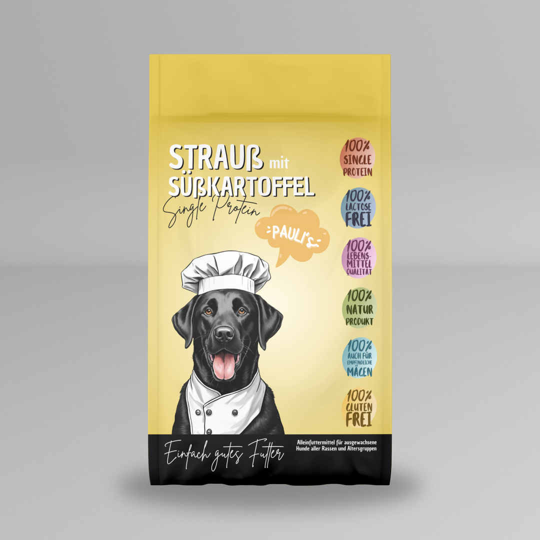 Strauß und Süßkartoffel | Singleprotein | Low-Fat